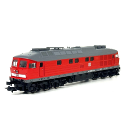 Roco HO 5110003 DB AG digital DCC diesellok BR 232 Ludmilla med 3 godsvogne