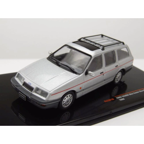 IXO clc391 Ford Sierra Ghia Estate Kombi �rgang 1988 silber. Skala 1:43 