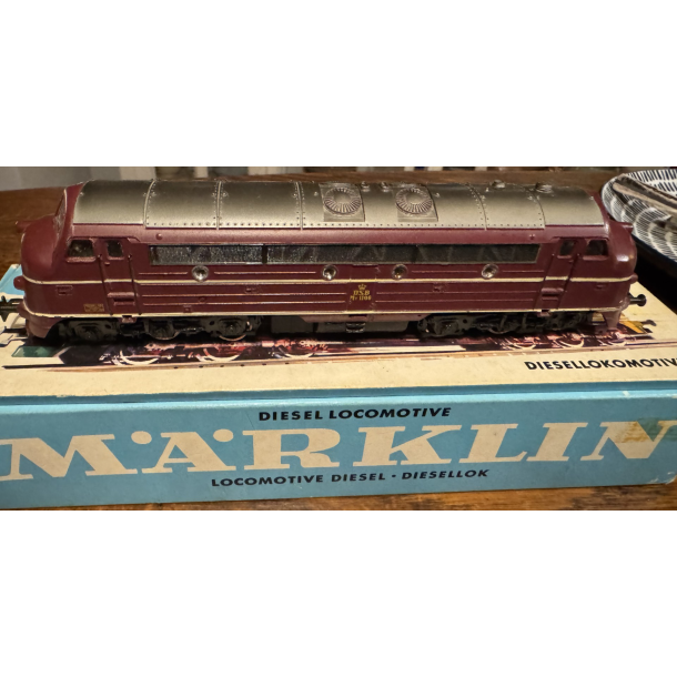 M�rklin 3067 DSB diesellok My 1106 ombygget til DC  j�vnstr�m drift