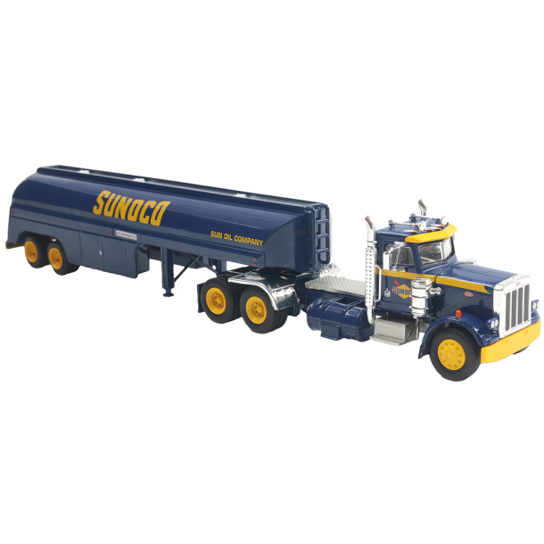 Brekina HO 86296 Peterbilt 359 tankvogn Sunoco �rgang 1973. Nyhed 2026. 