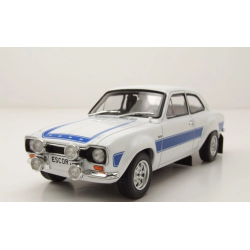 Whitebox 124250 Ford Escort MK I RS 2000 �rgang 1973 hvid/bl� skala1:24