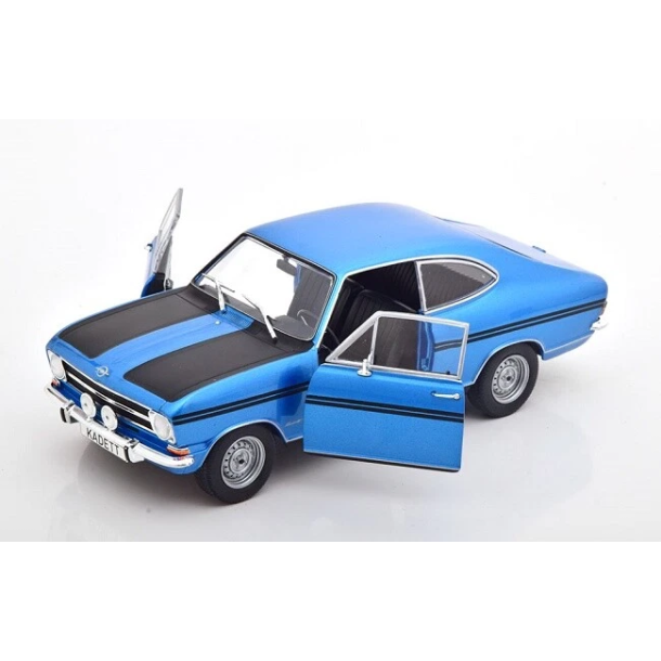 Whitebox 124106 OPEL Kadett B Rallye �rgang 1967 bl�metallic skala 1:24
