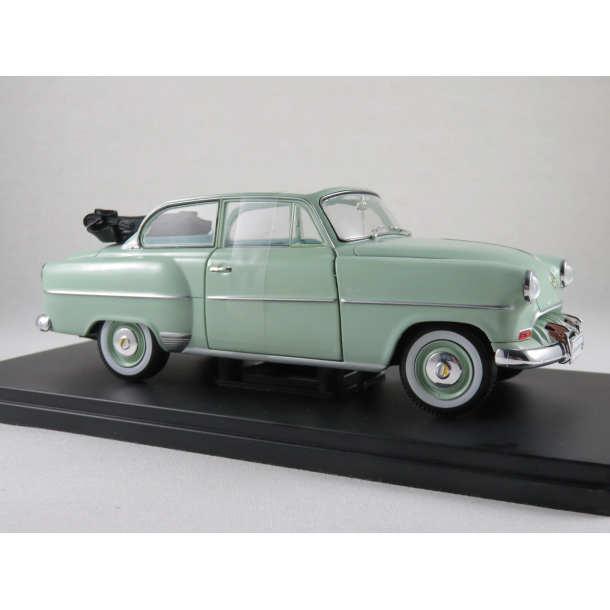 Whitebox 124120 Opel Olympia Rekord Cabrio lysegr�n �rgang 1954 skala 1:24