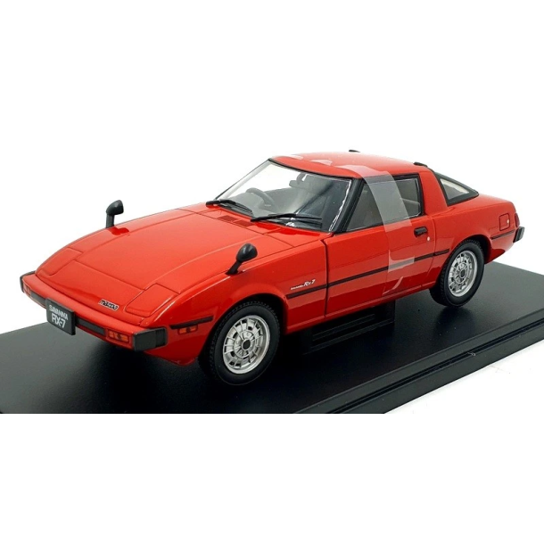 Whitebox 124214 Mazda RX-7 r�d �rgang 1980 skala 1:24