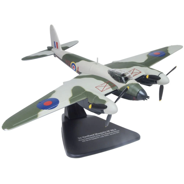 Oxford Diecast AC128   1943 D H Mosquito NF MkII P.G.Wykeham-Barnes. RAF nr. 23 Eskadrille Malta skala 1:72