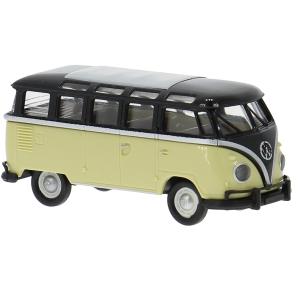 Brekina HO 31851 VW T1b Samba sort/beige �rgang 1960. Nyhed 2026