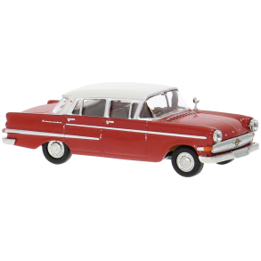 Brekina HO 20812 Opel Kapit�n 2,6 P2 r�d/hvid �rgang 1959. Nyhed 2026