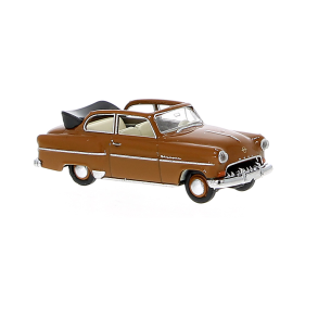 Brekina HO 20252 Opel Olympia ́Cabriolet Limousine brun �rgang 1954. Nyhed 2025