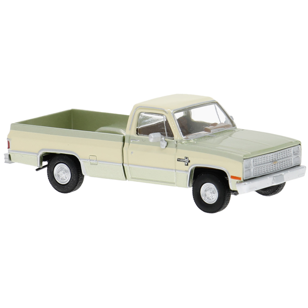 Brekina HO 19695 Chevrolet C 10 lysegr�n/lysebeige �rgang 1982. Nyhed 2026