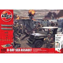 Airfix 05156 D-Day 75th Sea Assault Gaves�t (D-Day Gaves�t) skala 1:72 bygges�t
