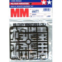 Tamiya 35206 Anden Verdenskrigs amerikanske infanteriudstyrss�t skala 1:35