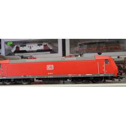 Piko HO 21503 DB E-Lok BR 185 058-8 digital ombygget til jvnstrm drift