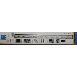ESU HO-TT-N-O 50718 personvogn indvendig belysning digital Led 13 varmhvid med dekoder og slutlanterne 264mm lang, 9mm bred
