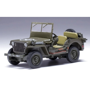 IXO clc567n.22 Jeep Willys MB OLIVE �rgang 1943 skala 1:43