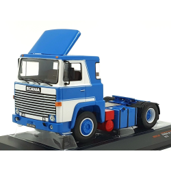 IXO tr221.22 Scania LBT 141 Bl�/Hvid �rgang 1976 skala 1:43