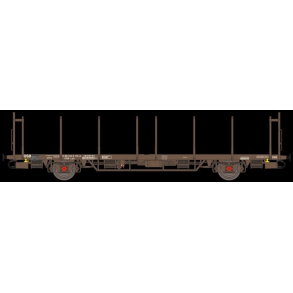 McK 2009 DSB t�mmervogn Lps 41 86 412 0 118-7 med lukket bund og lukket gavle.