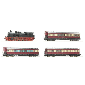 Roco HO 61478 DRG Eksprestogs�t Ruhr Schnellverkehr med BR 78.0-5 og 3 personvogne med digital DCC og LokSound