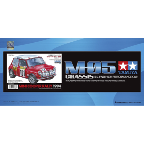 Tamiya 58483 R/C Mini Cooper Rally �rgang 1994 skala 1:10