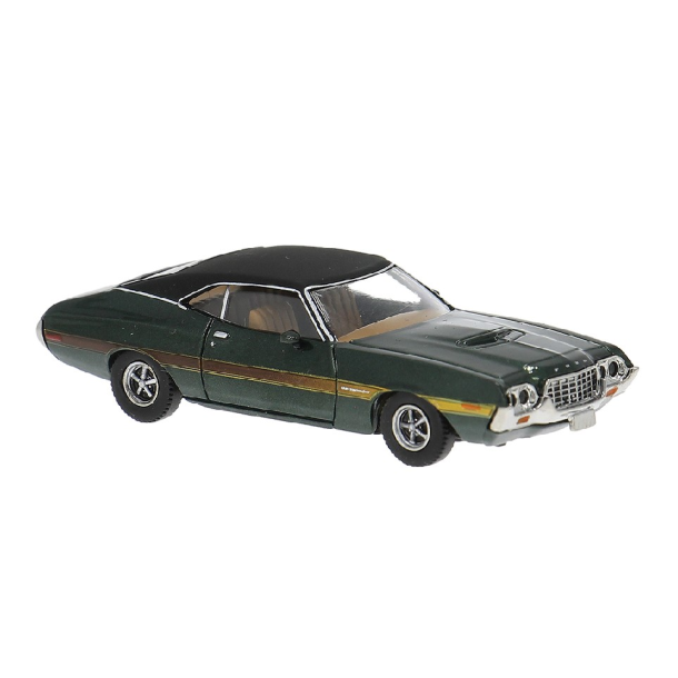 Brekina HO 18325 Ford Gran Torino Sport �rgang 1969 gr�n-metallic/sort