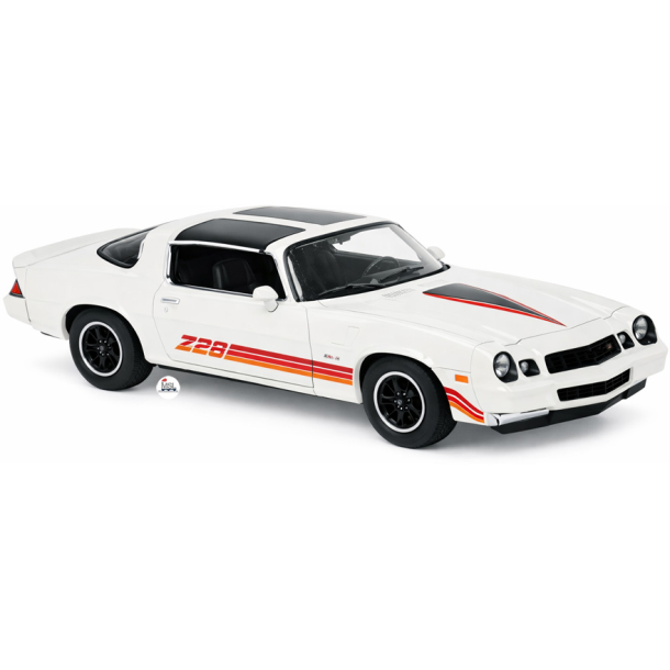 Brekina HO 18053 Chevrolet Camaro Z28 hvid �rgang 1980. Nyhed 2026
