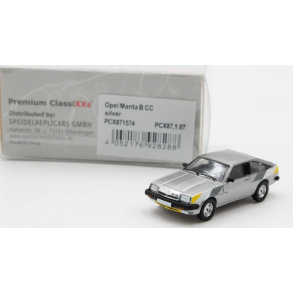 PCX HO 871574 Opel Manta B CC Magic s�lv/dekoration �rgang 1980