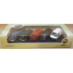 Oxford 76set67 &lrm;VW van st T1/T2/T3/T4/T5&lrm; Scala 1:76  5 styk i alt