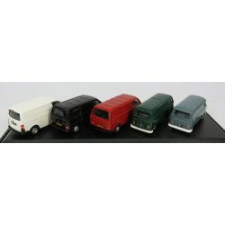 Oxford 76set67 &lrm;VW van st T1/T2/T3/T4/T5&lrm; Scala 1:76  5 styk i alt