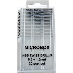 Modelcraft v�rkt�j PDR4001 Bors�t 20 stk. 0,3-1,6 mm.