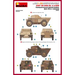 MiniArt 35087 SPEJDERVOGN DINGO Mk.1a med BES�TNING bygges�t skala 1:35