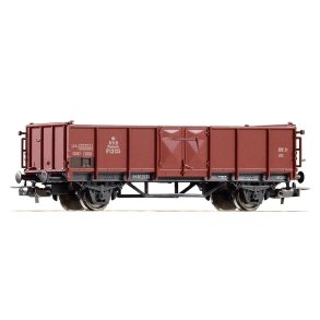 Piko HO 54988 DSB h�jsiddet �ben godsvogn Litra P 12135. 
