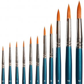 Faller 172120 flad pensel ‎syntetiske strrelse 0/3‎