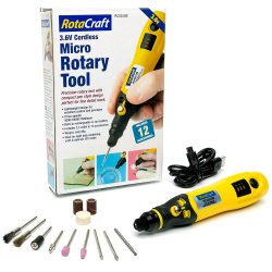 Rotacraft RC03USB Micro Rotary multisliber 3,6 Volt med tilbehr
