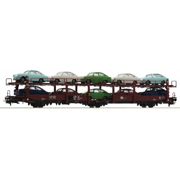 Roco HO 76459 DB autotransport type Laes 543 med 10 VW 1600 T biler