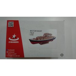 Turk Modell 202A SANDAL motorbd trbyggest. Skala 1:35