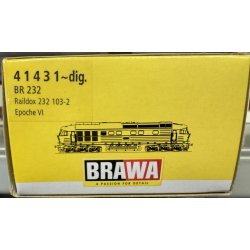 Brawa HO 41431 PRIVAT Diesellok BR 232 Raildox.de Digital til M�rklin drift
