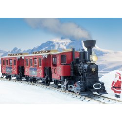 LGB 70308 spor G Starts�t juletog med B�hler-motor samt spidslys og r�gindsats. Nyhed 2022