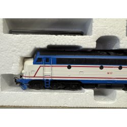 Heljan 4421 skagensbanen diesellok M17 til analog DC j�vnstr�m drift