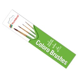 Humbrol AG4050 pensels�t� med 4 stk.�Pensler St�rrelse: 00,1,4,8