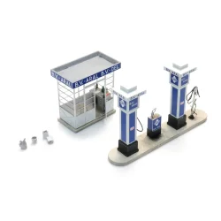 Artitec 316.129 spor N Tankstation Aral f�rdig model. 