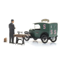 Artitec HO 387.531 Austin 7 Van "Singer" + slger. Frdig model