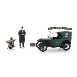 Artitec HO 387.531 Austin 7 Van "Singer" + slger. Frdig model