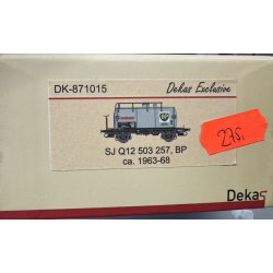 Dekas HO 871015 SJ tankvogn BP Q12 503 257