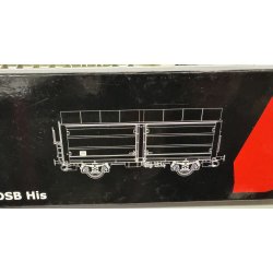 McK HO 1607 DSB lukket godsvogn Brun His 21 86 210 2 354-6