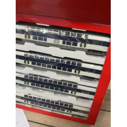 Hobbytrade 73001 DSB dobbeld�kker 4 vogns�t med styrvogn til AC drift med lys i vognene