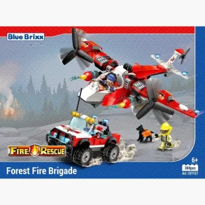 BlueBrixx-Pro 107157 Byens brandvsen: Skovbrandvsen
