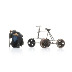 Artitec HO 387.608 Cykeldraisin + figur. F�rdig model