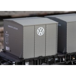 Mrklin 46661 DB Container transportvogn Laabs. Type Klms 440. Nyhed 2022/23