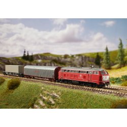 Minitrix 11161 spor N Digitalt startst "Godstog" med mobilstation MFX og diesellyd. Nyhed 2024/2026