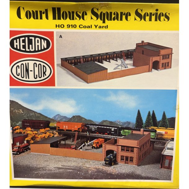 Heljan HO 910 Coal yard bygges�t