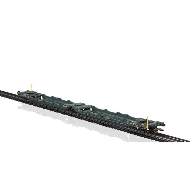Mrklin 47472 MFD Rail Dobbelt lommevogn type Sdggmrss. Nyhed 2024/25